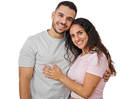 happy-couple-smiling-embracing